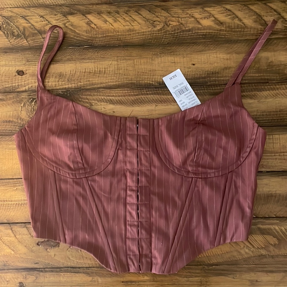 PacSun corset top size small